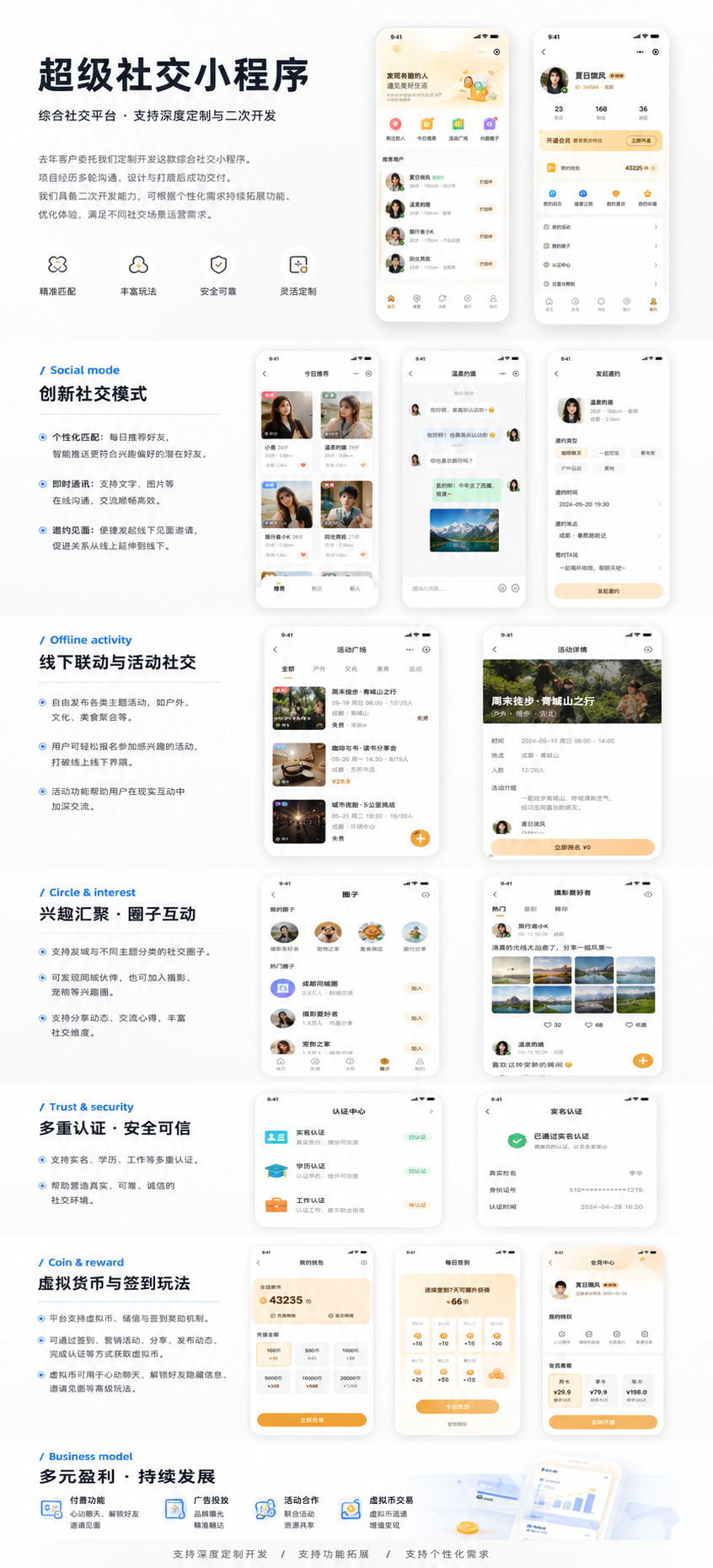 米丘社交小程序 详情图 1